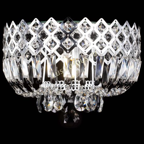 Люстра Корона пластинка №1 черная в Самаре Гусь Хрустальный