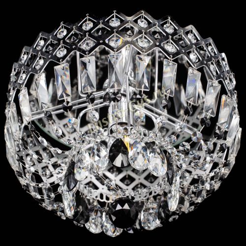 Люстра Корона пластинка №1 черная в Самаре Гусь Хрустальный