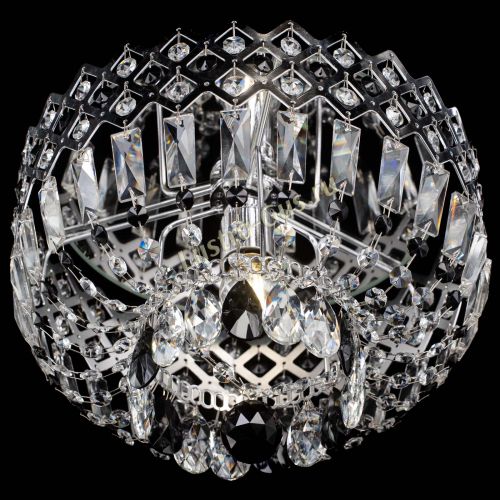 Люстра Корона пластинка №1 черная в Самаре Гусь Хрустальный