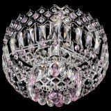 Люстра Корона пластинка №1 розовая в Самаре