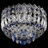 Люстра Корона пластинка №1 синяя в Самаре