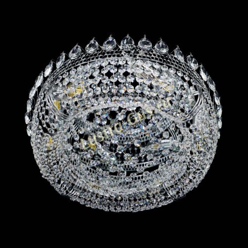 Люстра Корона Сетка 450 мм в Самаре Гусь Хрустальный