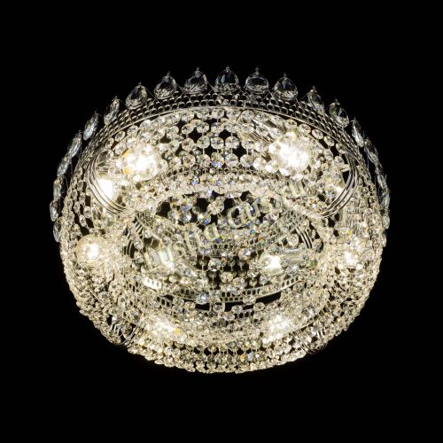 Люстра Корона Сетка 450 мм в Самаре Гусь Хрустальный