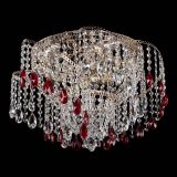 Люстра Космея №4 красная в Самаре