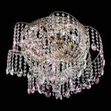 Люстра Космея №4 розовая в Самаре