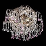 Люстра Космея №4 розовая в Самаре