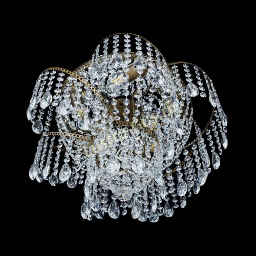 Люстра Космея №5 под бронзу в Самаре Гусь Хрустальный