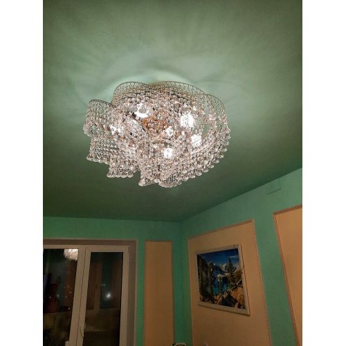 Люстра Космея №6 конус в Самаре Гусь Хрустальный