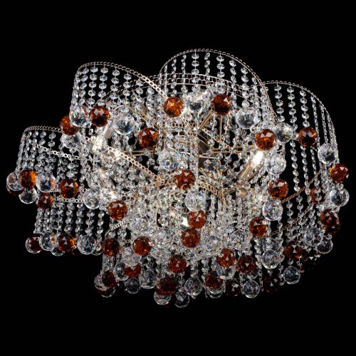 Люстра Космея №6 шар 40 мм чайная в Самаре Гусь Хрустальный