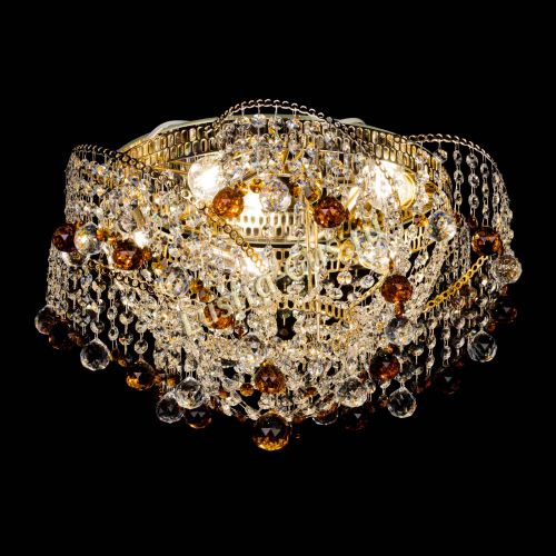 Люстра Космея шар 40 мм чайная в Самаре Гусь Хрустальный