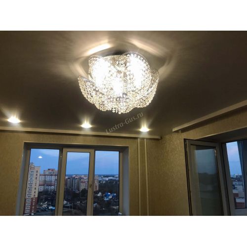 Люстра Космея №1 в Самаре Гусь Хрустальный