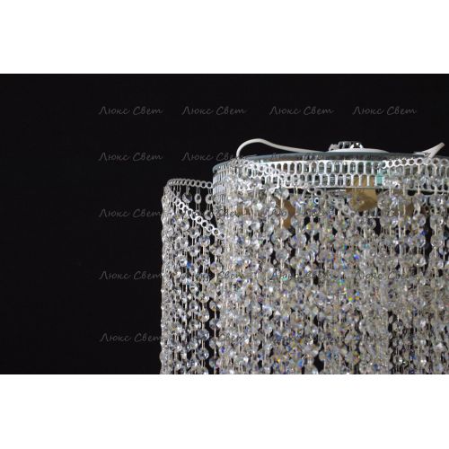 Люстра Космос 5 ламп конус 40 мм длинная  в Самаре Гусь Хрустальный