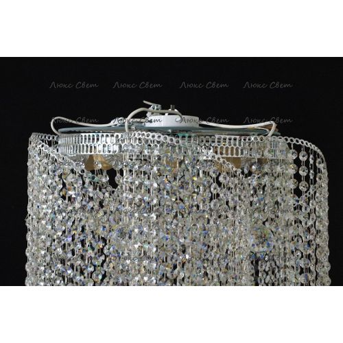 Люстра Космос 5 ламп конус 40 мм длинная  в Самаре Гусь Хрустальный