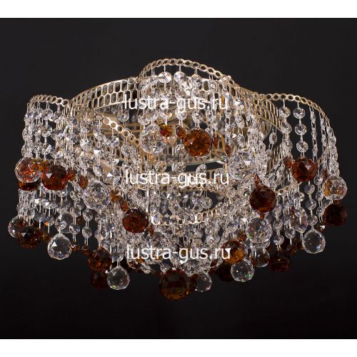 Люстра Космос шар 40 мм чайная в Самаре Гусь Хрустальный