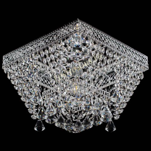 Люстра Квадрат №12 конусы в Самаре Гусь Хрустальный