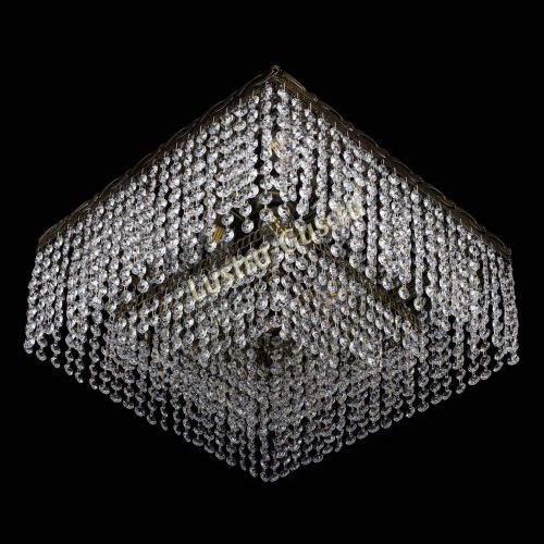 Люстра Квадрат №3 под бронзу в Самаре Гусь Хрустальный