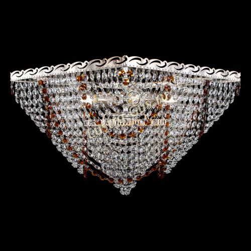 Люстра Квадрат Бриз чайная в Самаре Гусь Хрустальный