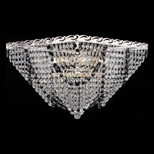 Люстра Квадрат Бриз черная в Самаре Гусь Хрустальный