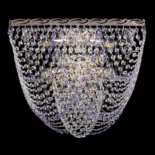 Люстра Квадрат Бриз фиолетовая в Самаре Гусь Хрустальный