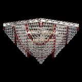 Люстра Квадрат Бриз красная в Самаре