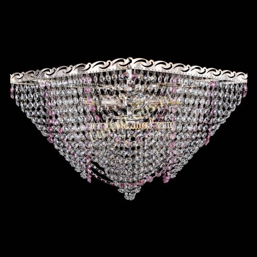 Люстра Квадрат Бриз розовая в Самаре Люстра Квадрат Бриз розовая в Самаре