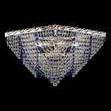 Люстра Квадрат Бриз синяя в Самаре