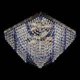 Люстра Квадрат Бриз синяя в Самаре