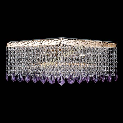 Люстра Квадрат Гамма Дубик цветная в Самаре Гусь Хрустальный