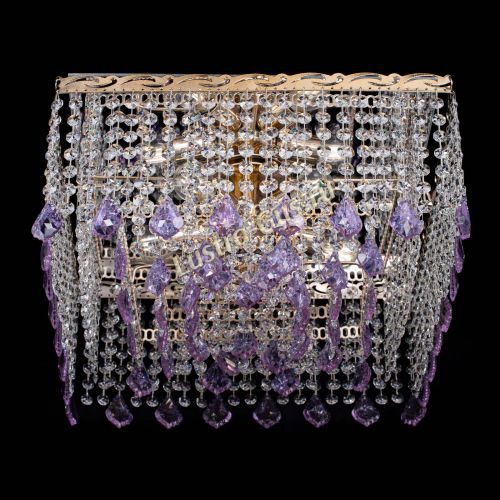 Люстра Квадрат Гамма Дубик цветная в Самаре Гусь Хрустальный