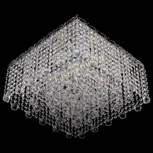 Люстра Квадрат гамма шар 30 мм длинная в Самаре Гусь Хрустальный