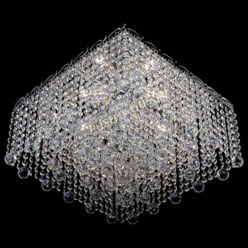 Люстра Квадрат гамма шар 30 мм длинная в Самаре Гусь Хрустальный