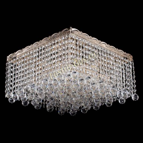 Люстра Квадрат гамма шар 30 мм длинная в Самаре Гусь Хрустальный