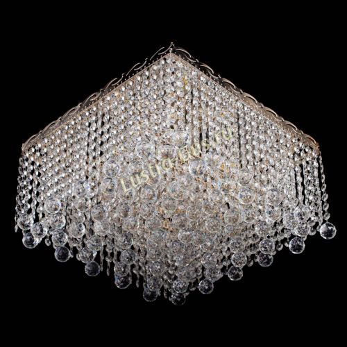 Люстра Квадрат гамма шар 30 мм длинная в Самаре Гусь Хрустальный