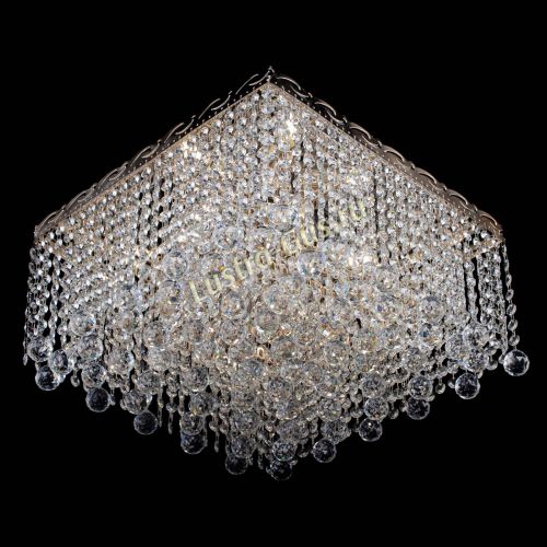 Люстра Квадрат гамма шар 30 мм длинная в Самаре Гусь Хрустальный