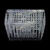 Люстра Квадрат Оптикон, диаметр - 440 мм, цвет - серебро, Люстры Гусь Хрустальный Люстра Квадрат Оптикон, диаметр - 440 мм, цвет - серебро, Люстры Гусь Хрустальный