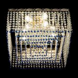 Люстра Квадрат Оптикон, диаметр - 440 мм, цвет - серебро, Люстры Гусь Хрустальный