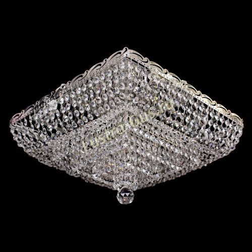 Люстра Квадрат Капель в Самаре Гусь Хрустальный