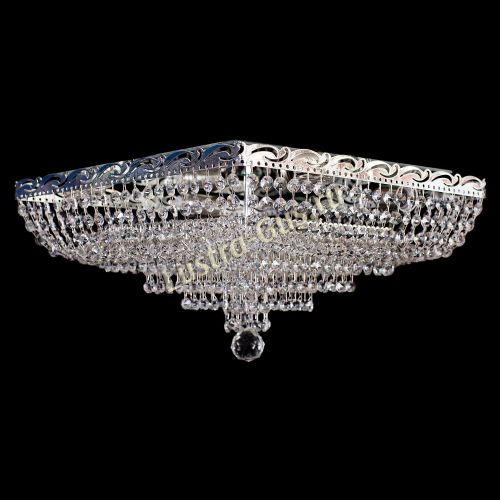 Люстра Квадрат Капель в Самаре Гусь Хрустальный