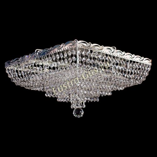 Люстра Квадрат Капель в Самаре Гусь Хрустальный