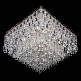 Люстра Квадрат Каскад с пластинками в Самаре