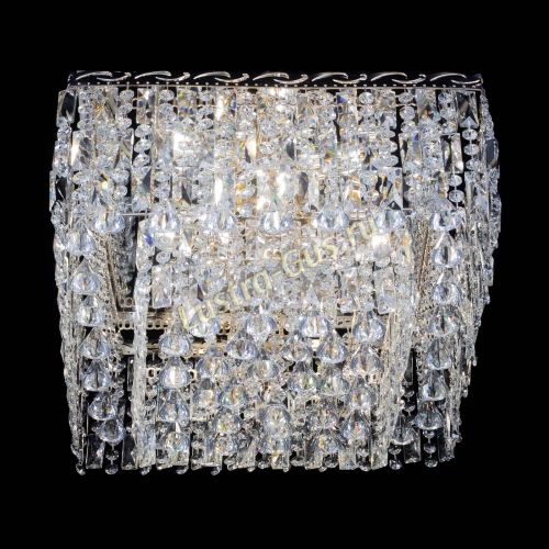 Люстра Квадрат Каскад с пластинками в Самаре Гусь Хрустальный