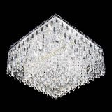 Люстра Квадрат Каскад с пластинками в Самаре