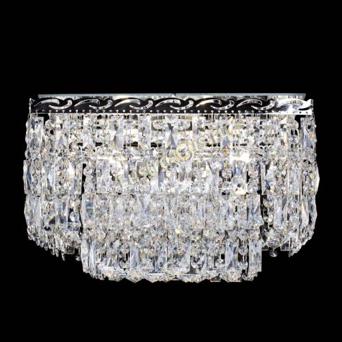 Люстра Квадрат Каскад с пластинками в Самаре Гусь Хрустальный