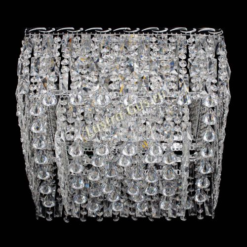 Люстра Квадрат Каскад с пластинками в Самаре Гусь Хрустальный