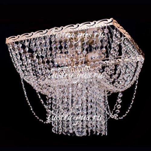 Люстра Квадрат Ольга в Самаре Гусь Хрустальный