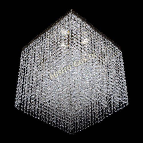 Люстра Квадрат Оптикон плюс под бронзу в Самаре Гусь Хрустальный