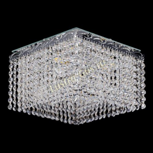 Люстра Квадрат Оптикон 3 лампы в Самаре Гусь Хрустальный