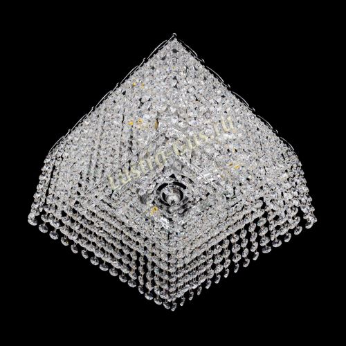 Люстра Квадрат Оптикон 3 лампы в Самаре Гусь Хрустальный