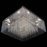 Люстра Квадрат Оптикон, диаметр - 600 мм, цвет - золото, Люстры Гусь Хрустальный Люстра Квадрат Оптикон, диаметр - 600 мм, цвет - золото, Люстры Гусь Хрустальный