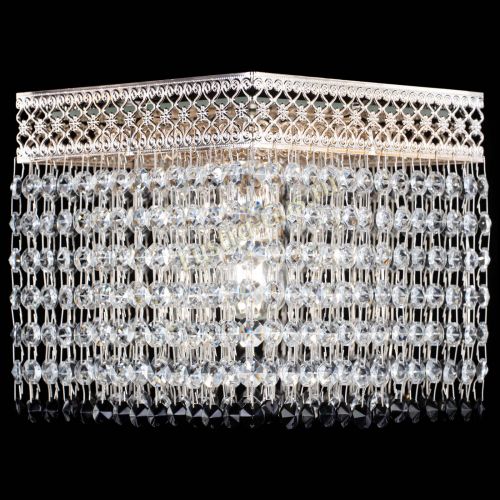 Люстра Квадрат Венеция №1 черная в Самаре Гусь Хрустальный